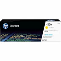 HP 410X (CF412X) Original High Yield Laser Toner Cartridge - Single Pack - Yellow - 1 Each - 5000 Pages