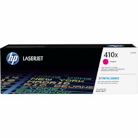 Cartouche toner 410X (CF413X) D'origine Élevé Rendement Laser - Packet unique - Magenta - 1 chaque HP - Laser - Rendement Élevé - 1 Unité