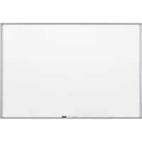 Tableau effaçable à sec Fusion Nano-Clean Quartet - largeur de 48 po (1219,20 mm) x hauteur de 36 po (914,40 mm) - Surface Blanc - Frame Argenté Aluminium - Horizontale/Verticale - Magnétique - 1 chaque