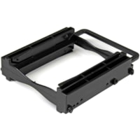 StarTech.com Dual 2.5" SSD/HDD Mounting Bracket for 3.5" Drive Bay - Tool-Less Installation - 2-Drive Adapter Bracket for Desktop Computer - Install two 2.5" solid-state drives or hard drives into a single 3.5" bay in a desktop computer - Tool-free 2-drive adapter bracket - 2-bay 2.5" to 3.5" SATA S