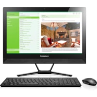 Lenovo C40 F0B50050US All-in-One Computer - AMD A-Series A8-7410 - 8 GB - 2 TB HDD - 21.5" Full HD Touchscreen - Desktop - Black, Gray - 1920 x 1080 - Windows 10 - AMD