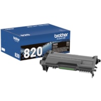 Cartouche toner TN820 D'origine Standard Rendement Laser - Noir - 1 chaque Brother - Laser - Rendement Standard - 1 Unité