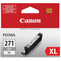 Canon CLI-271GY Original Ink Cartridge - Inkjet - 780 Pages - Gray