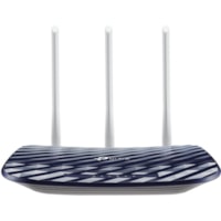 TP-Link Archer C20 Wi-Fi 5 IEEE 802.11ac Ethernet Wireless Router - Dual Band - 2.40 GHz ISM Band - 5 GHz UNII Band - 3 x Antenna(3 x External) - 93.75 MB/s Wireless Speed - 4 x Network Port - 1 x Broadband Port - Fast Ethernet - Desktop