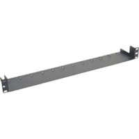 Tripp Lite by Eaton SmartRack 1U Horizontal Cable Management Tray - Cable Tray - Black Powder Coat - 1U Rack Height x 19" Panel Width - Steel