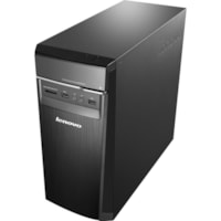 Lenovo H50-50 90B700EDUS Desktop Computer - Intel Core i7 i7-4790 - 8 GB - 1 TB HDD - 120 GB SSD - Tower - Black, Gray - Windows 10 Home 64-bit - NVIDIA GeForce GTX 750 Ti 2 GB GDDR5 - DVD-Writer