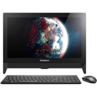 Lenovo C20-05 F0B3005CUS All-in-One Computer - AMD E-Series E1-7010 - 4 GB - 500 GB HDD - 19.5" Full HD - Desktop - Black, Gray - 1920 x 1080 - Windows 10 - AMD Radeon R2 Graphics DDR3 SDRAM