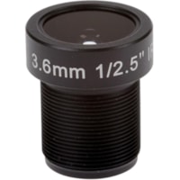 AXIS - 3.6 mm (0.14")f/2 - Fixed Lens for M12-mount - Designed for Surveillance Camera