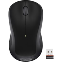 Souris M310 - Fréquence radio - USB - Optique - 3 Bouton(s) - Noir Logitech - Optique - Sans fil - Fréquence radio - 2,40 GHz - Noir - USB - 1000 dpi - Roulettes avec frein - 3 Bouton(s) - Symétrique