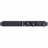 CyberPower Maintenance Bypass MBP15A6 - Hot-swappable - NEMA 5-15P - 6 x NEMA 5-15R - 120 V AC - 6 ft Cord Length - 1U - Rack-mountable