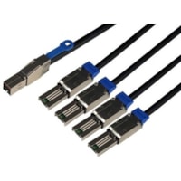 Axiom Mini-SAS High Density to 4x1 Mini-SAS Cable HP Compatible 2m - K2R09A - 6.6 ft Mini-SAS Data Transfer Cable for Network Device - First End: 1 x Mini-SAS - Second End: 4 x Mini-SAS