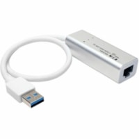 Tripp Lite by Eaton USB 3.0 SuperSpeed to Gigabit Ethernet NIC Network Adapter - USB 3.0 - 1 Port(s) - 1 - Twisted Pair - 10/100/1000Base-T - Desktop