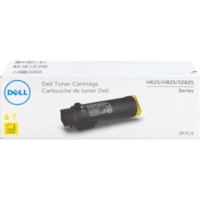 Dell Original High Yield Laser Toner Cartridge - Yellow - 1 Each - 2500 Pages