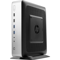 HP t730 Thin Client - AMD R-Series RX-427BB Quad-core (4 Core) 2.70 GHz - 8 GB RAM DDR3L SDRAM - 32 GB Flash - Gigabit Ethernet - Windows Embedded Standard 7PFrench) - DisplayPort - Network (RJ-45) - 9 Total USB Port(s) - 6 USB 2.0 Port(s) - 3 USB 3.0 Port(s) - French Keyboard - 85 W