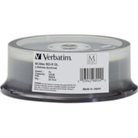 Verbatim Blu-ray Recordable Media - BD-R DL - 8x - 50 GB - 25 - 120mm - Double-layer Layers