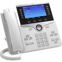 Téléphone IP 8851 - Remanufacturé - Bureau, Fixation au mur Cisco - VoIP - Unified Communications Manager, Unified Communications Manager Express, User Connect License - 2 x Réseasu (RJ-45) - PoE Ports