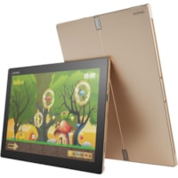 Lenovo - Tablette IdeaPad Miix 700-12ISK 80QL0000US - 12 po - 4 Go - 64 Go SSD - Windows 10 Professionnel - Doré - Core M Dual-core (2 c¿urs) m3-6Y30 900 MHz - microSD Pris en charge - 2160 x 1440 - 5 Mégapixels Caméra frontale