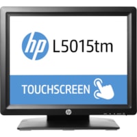 HP L5015tm 15" Class LCD Touchscreen Monitor - 4:3 - 16 ms - 15" Viewable - Acoustic Pulse Recognition - 1024 x 768 - XGA - 16.2 Million Colors - 700:1 - 250 cd/m² - LED Backlight - USB - VGA - Black - 3 Year