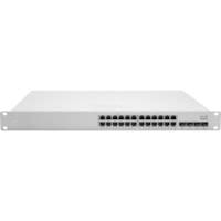 Commutateur Ethernet MS350-24-HW 24 Ports - Gigabit Ethernet - 1000Base-X Meraki - 24 Ports - Gigabit Ethernet - 1000Base-X - 3 Couche supportée - 66 W Consommation d'énergie - Montable en rack