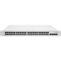 Commutateur Ethernet MS350-48-HW 48 Ports - Gigabit Ethernet - 1000Base-X Meraki - 48 Ports - Gigabit Ethernet - 1000Base-X - 3 Couche supportée - 63 W Consommation d'énergie - Montable en rack