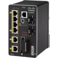 Cisco IE-2000-4TS-L Ethernet Switch - 6 Ports - Manageable - Gigabit Ethernet - 10/100/1000Base-T - Refurbished - 2 Layer Supported - Modular - 2 SFP Slots - Twisted Pair - Desktop, Rail-mountable - Lifetime Limited Warranty