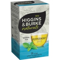 Higgins & Burke Naturals Peppermint Herbal Tea Herbal Tea - Herbal Tea - 20 / Box