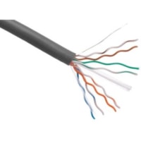 Câble réseau 1000 pi Catégorie 5e Axiom - 1000 pi Catégorie 5e Câble réseau pour Périphérique réseau - 24 AWG - Gris