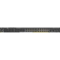 Cisco Catalyst 2960X-24PSQ-L Cool Switch - 24 Ports - Manageable - Gigabit Ethernet - 10/100/1000Base-T, 1000Base-X - Refurbished - 3 Layer Supported - Modular - 2 SFP Slots - Twisted Pair, Optical Fiber - Rack-mountable - Lifetime Limited Warranty