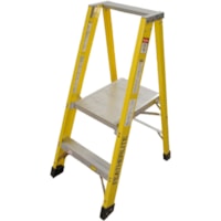 Tabouret 6504 Featherlite - 300 lb (136077,71 g) Capacité de Charge48 po (1219,20 mm) - Jaune