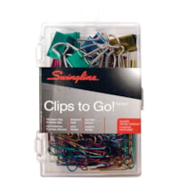 Trombone Clips To Go Swingline - Assorti - 1 emballage