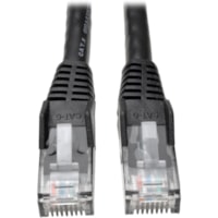 Tripp Lite by Eaton N201-007-BK50BP Cat.6 UTP Patch Network Cable - 7 ft (2.13 m) Category 6 Network Cable for Network Device, Printer, Blu-ray Player, Router, Modem - First End: 1 x RJ-45 Network - Male - Second End: 1 x RJ-45 Network - Male - 1 Gbit/s - Patch Cable - Gold Plated Contact - 24 AWG -