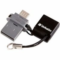 Clé USB Store 'n' Go Dual 16 Go Micro USB, USB 2.0 Verbatim - 16 Go - Micro USB, USB 2.0 - À vie Garantie - 1 chaque