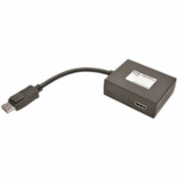 Câble audiovisuel B157-002-HD DisplayPort/HDMI Tripp Lite by Eaton - DisplayPort/HDMI Câble audiovisuel pour Moniteur, Projecteur, Téléviseur, Diviseur, Périphérique audio/vidéo - Supports up to 1920 x 1080 - Noir