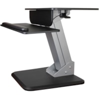 StarTech.com Height Adjustable Standing Desk Converter - Sit Stand Desk with One-finger Adjustment - Ergonomic Desk - Turn your desk into a sit-stand workspace with easy height adjustment for increased comfort and productivity - Sit-to-Stand Workstation - Pneumatic spring for one-touch adjustment - 