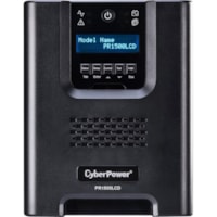 CyberPower Smart App Sinewave PR1500LCD 1500VA Mini-Tower UPS - Mini-tower - AVR - 8 Hour Recharge - 4.70 Minute Stand-by - 120 V AC Input - 120 V AC Output - 8 x NEMA 5-15R - Serial Port