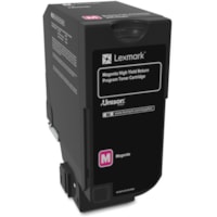 Lexmark - Cartouche toner Unison D'origine Élevé Rendement Laser - Magenta - 1 chaque - Laser - Rendement Élevé - 1 Unité