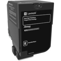 Lexmark Unison Original Toner Cartridge - Laser - High Yield - 20000 Pages - Black - 1 Each