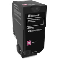 Cartouche toner Unison D'origine Standard Rendement Laser - Magenta - 1 chaque Lexmark - Laser - Rendement Standard - 1 Unité