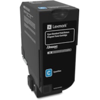 Lexmark - Cartouche toner Unison D'origine Standard Rendement Laser - Cyan - 1 chaque - 7000 Pages