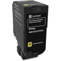 Lexmark - Cartouche toner Unison D'origine Standard Rendement Laser - Jaune - 1 chaque - 7000 Pages