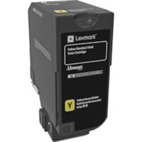 Cartouche toner D'origine Standard Rendement Laser - Jaune - 1 chaque Lexmark - 7000 Pages