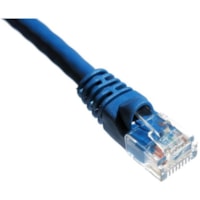 Axiom 5FT CAT6A 650mhz Patch Cable Molded Boot (Blue) - 5 ft Category 6a Network Cable for Network Device - First End: 1 x RJ-45 Network - Male - Second End: 1 x RJ-45 Network - Male - 10 Gbit/s - Patch Cable - Gold Plated Connector - 24 AWG - Blue