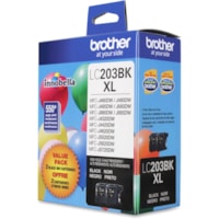 Brother Innobella LC2032PKS Original High Yield Inkjet Ink Cartridge - Black - 2 / Pack - 550 Pages