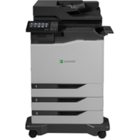 Imprimante multifonction laser CX820dtfe - Couleur Lexmark - Copieur/Télécopieur/Imprimante/Scanner - 52 ppm Mono/52 ppm Impression Couleur - 1200 x 1200 dpi Impression - Automatique Recto/Verso - jusqu'à 200000 Pages mensuelles - 1750 alimentation d'entrée - Couleur Scanne