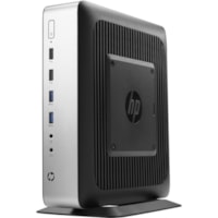 HP t730 Thin Client - AMD R-Series RX-427BB Quad-core (4 Core) 2.70 GHz - 8 GB RAM DDR3L SDRAM - 16 GB Flash - AMD FirePro W2100 - Gigabit Ethernet - HP ThinPro 32-bit (English) - DisplayPort - Network (RJ-45) - 9 Total USB Port(s) - 6 USB 2.0 Port(s) - 3 USB 3.0 Port(s) - English Keyboard - 85 W