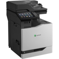 Lexmark CX825DE Laser Multifunction Printer - Color - Copier/Fax/Printer/Scanner - 55 ppm Mono/55 ppm Color Print - 1200 x 1200 dpi Print - Automatic Duplex Print - Up to 250000 Pages Monthly - 650 sheets Input - Color Scanner - 1200 dpi Optical Scan - Color Fax - Gigabit Ethernet - USB - For Plain 