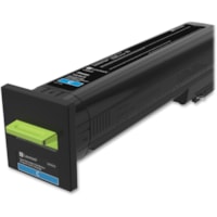 Cartouche toner Unison D'origine Standard Rendement Laser - Cyan - 1 chaque Lexmark - Laser - Rendement Standard - 1 Unité