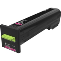 Cartouche toner D'origine Élevé Rendement Laser - Magenta - 1 chaque Lexmark - Laser - Rendement Élevé - 1 Unité