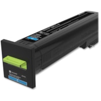 Lexmark Original Toner Cartridge - Laser - Extra High Yield - Cyan - 1 Each