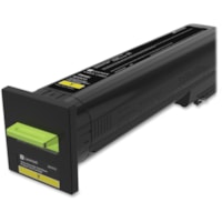 Lexmark Original Toner Cartridge - Laser - Extra High Yield - Yellow - 1 Each